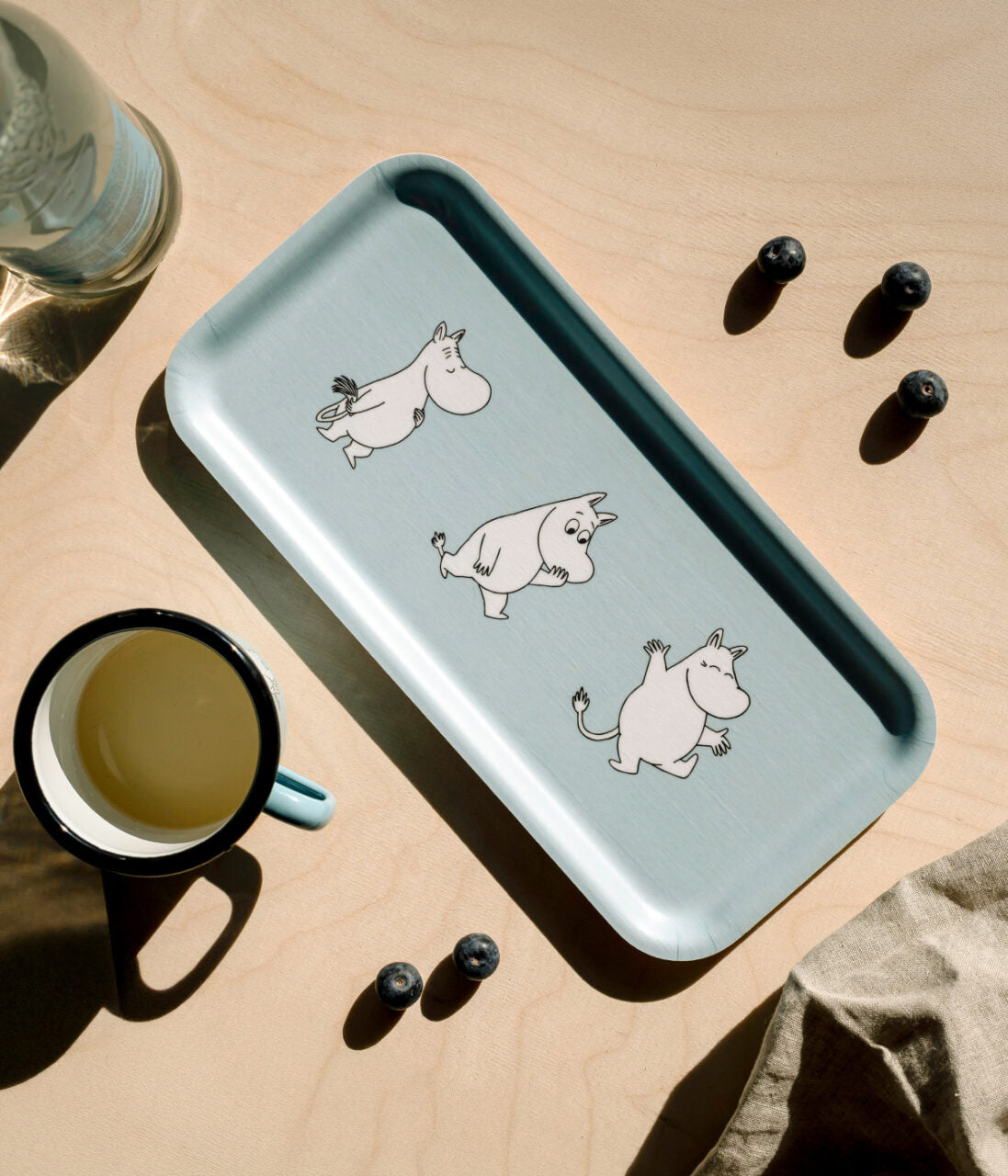 Moomin Tray Retro Characters - 27 x 13 cm