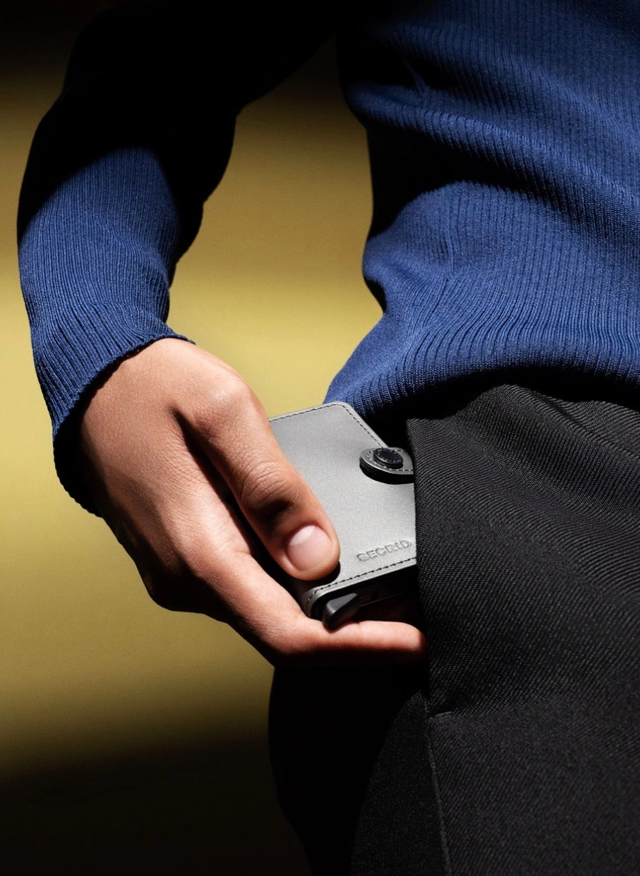 Secrid Miniwallet - Matte Satin Steel