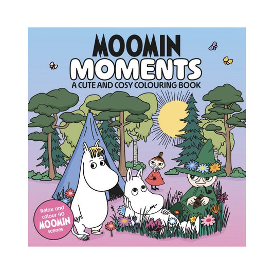 Moomin Moments - A Cute and Cosy Colouring Book