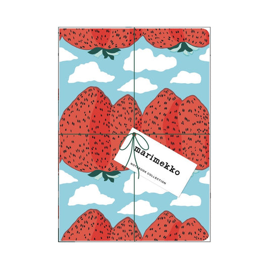 Marimekko Strawberry Notebook Collection