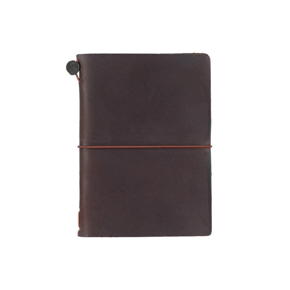 Traveler’s Notebook Passport Size Starter Kit - Brown