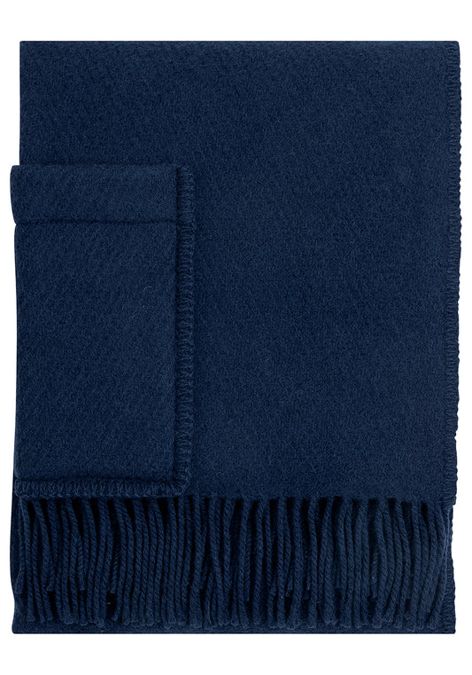 UNI Pocket Shawl Midnight Blue