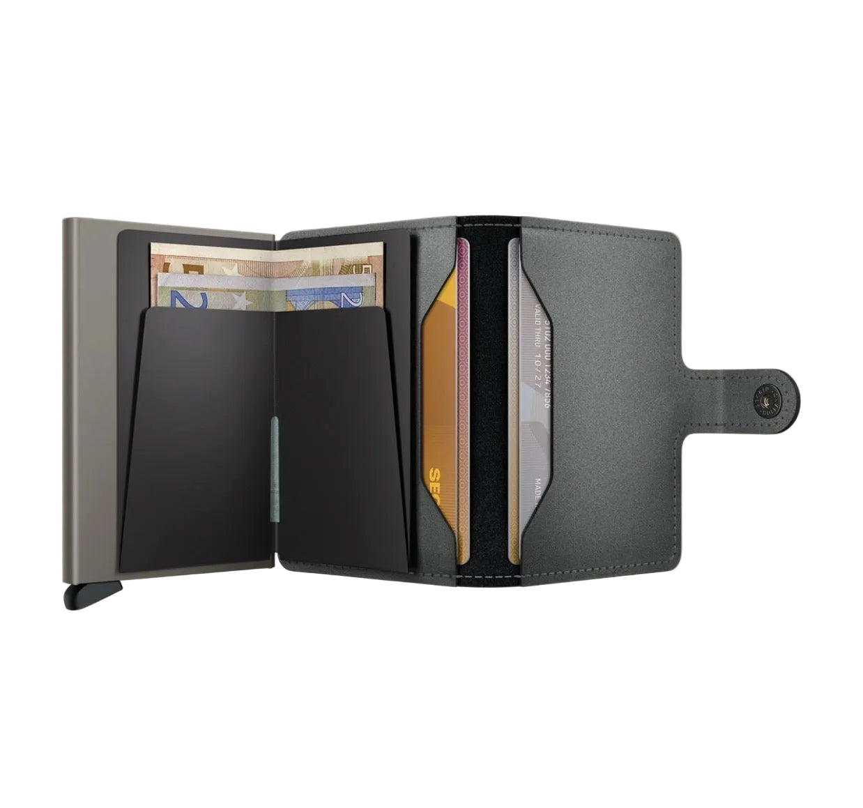 Secrid Miniwallet - Matte Satin Steel