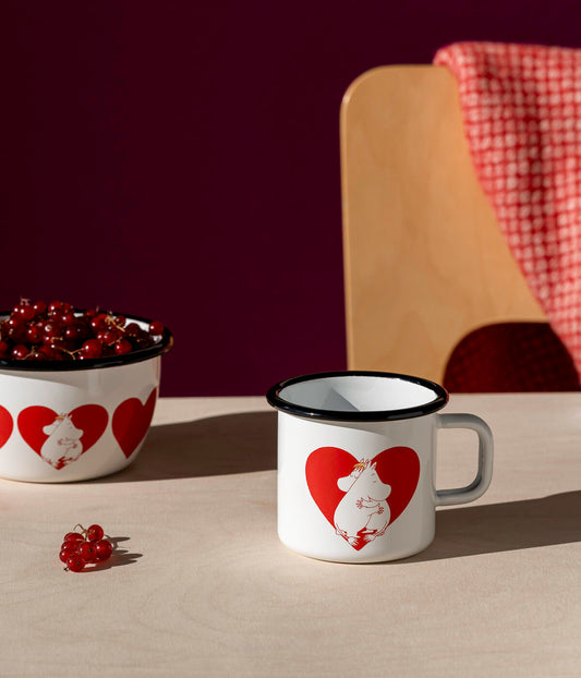 Moomin Enamel Mug - Heart