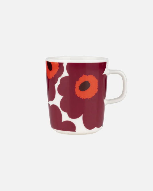 Unikko Mug, 2.5dl Burgundy