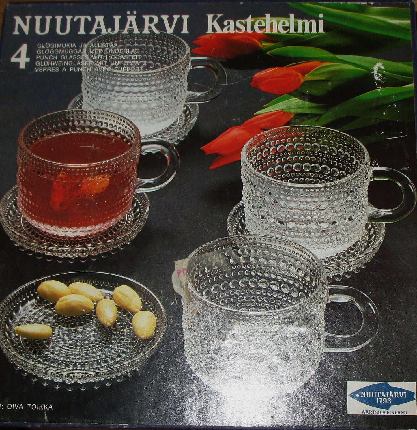 Iittala Kastehelmi Cup and Saucer set