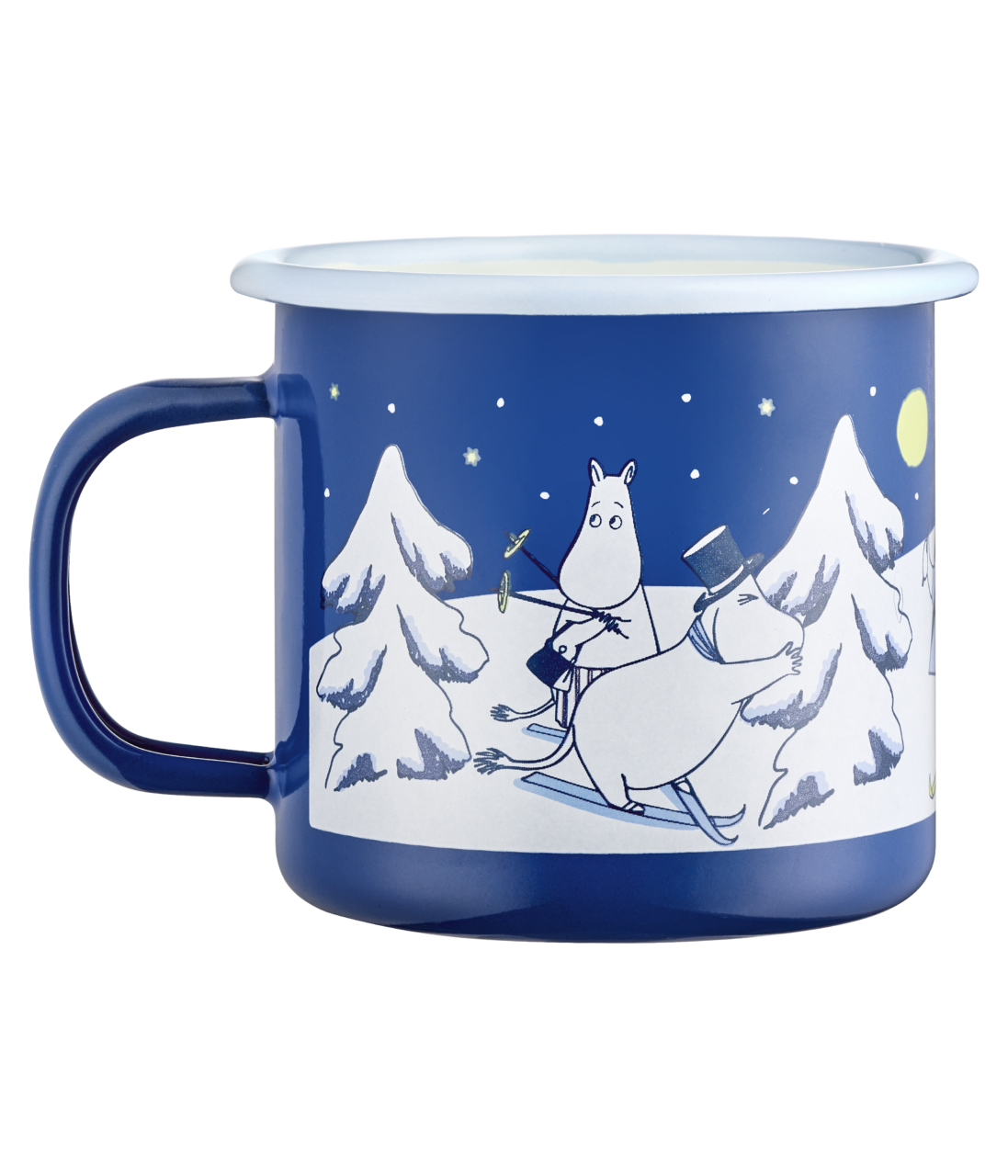 Moomin Starry Night Enamel Mug 370ml