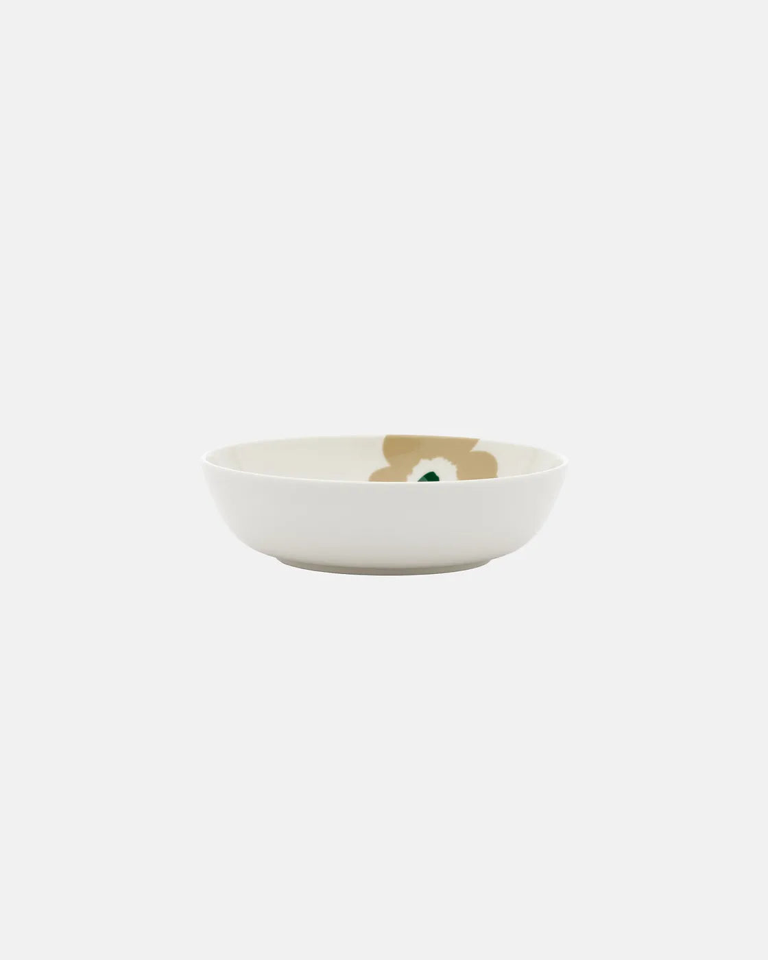 Oiva Unikko Deep Plate 16cm | Beige