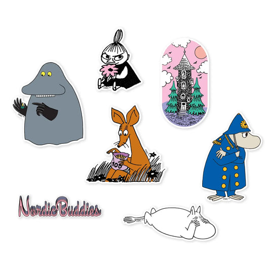 Moomin Life in the Valley Sticker Set (6)