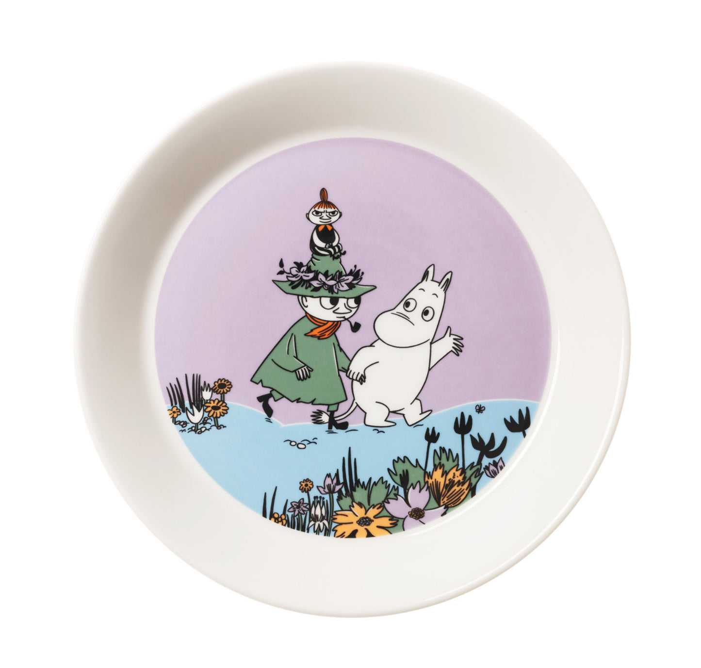 Moomin Plate Friends Forever 80