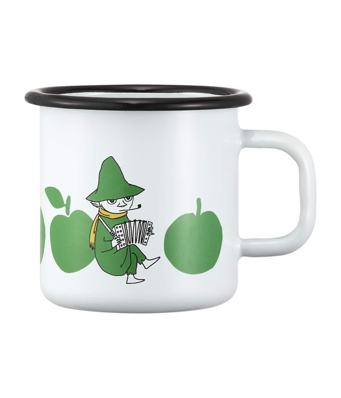 Moomin Enamel Mug Joyful Apples