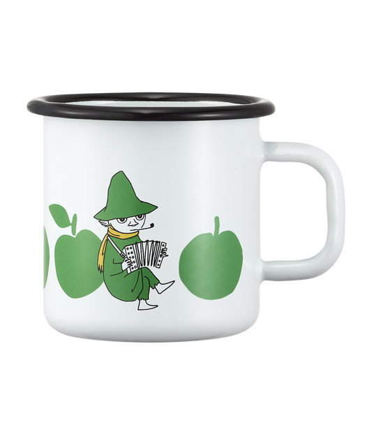 Moomin Enamel Mug Joyful Apples