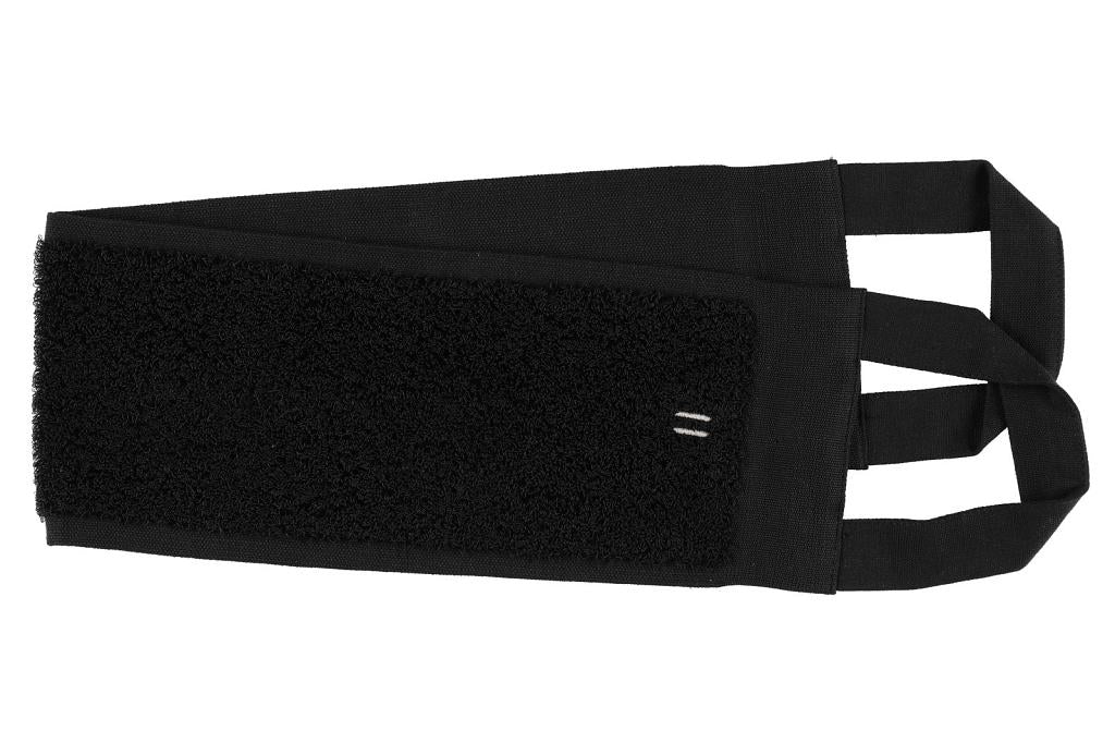 Linen Terry Back Scrubber Black