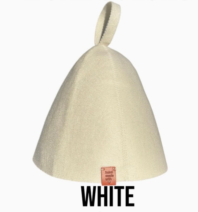 Sauna Hat Wool Felt - Unisex