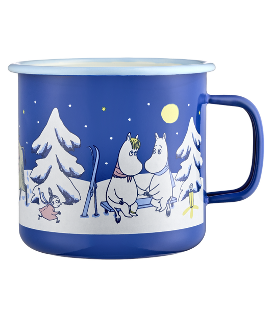 Moomin Enamel Mug Starry Night - 800ml