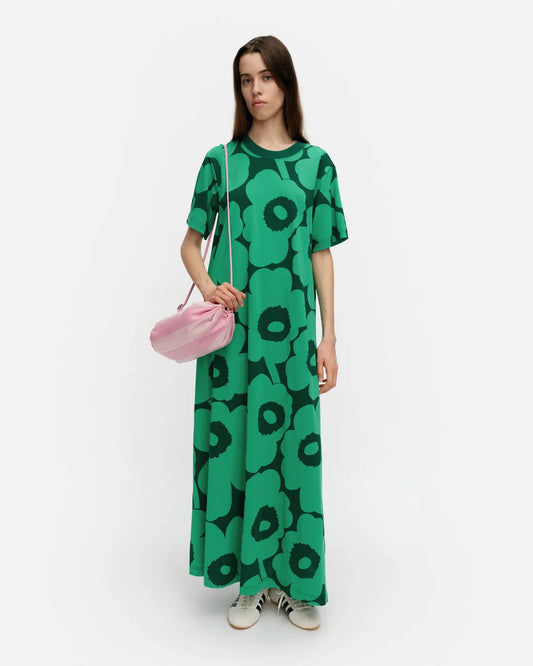Koostua Unikko Dress. Green, Dark Green