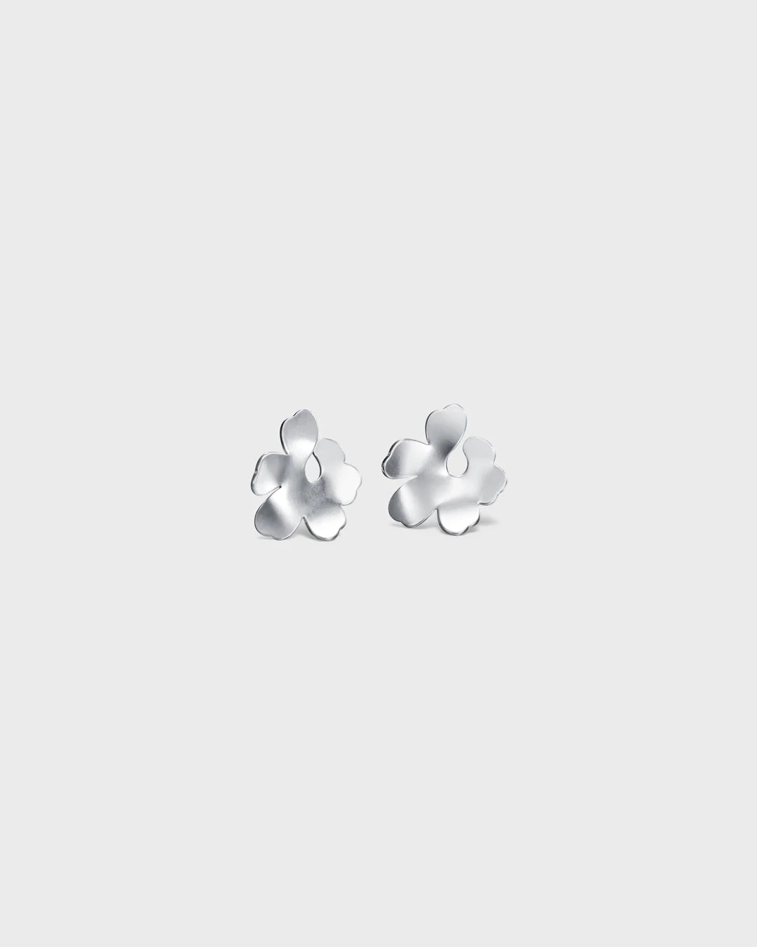 Kalevala x Marimekko Unikko Silver Earrings Miniature