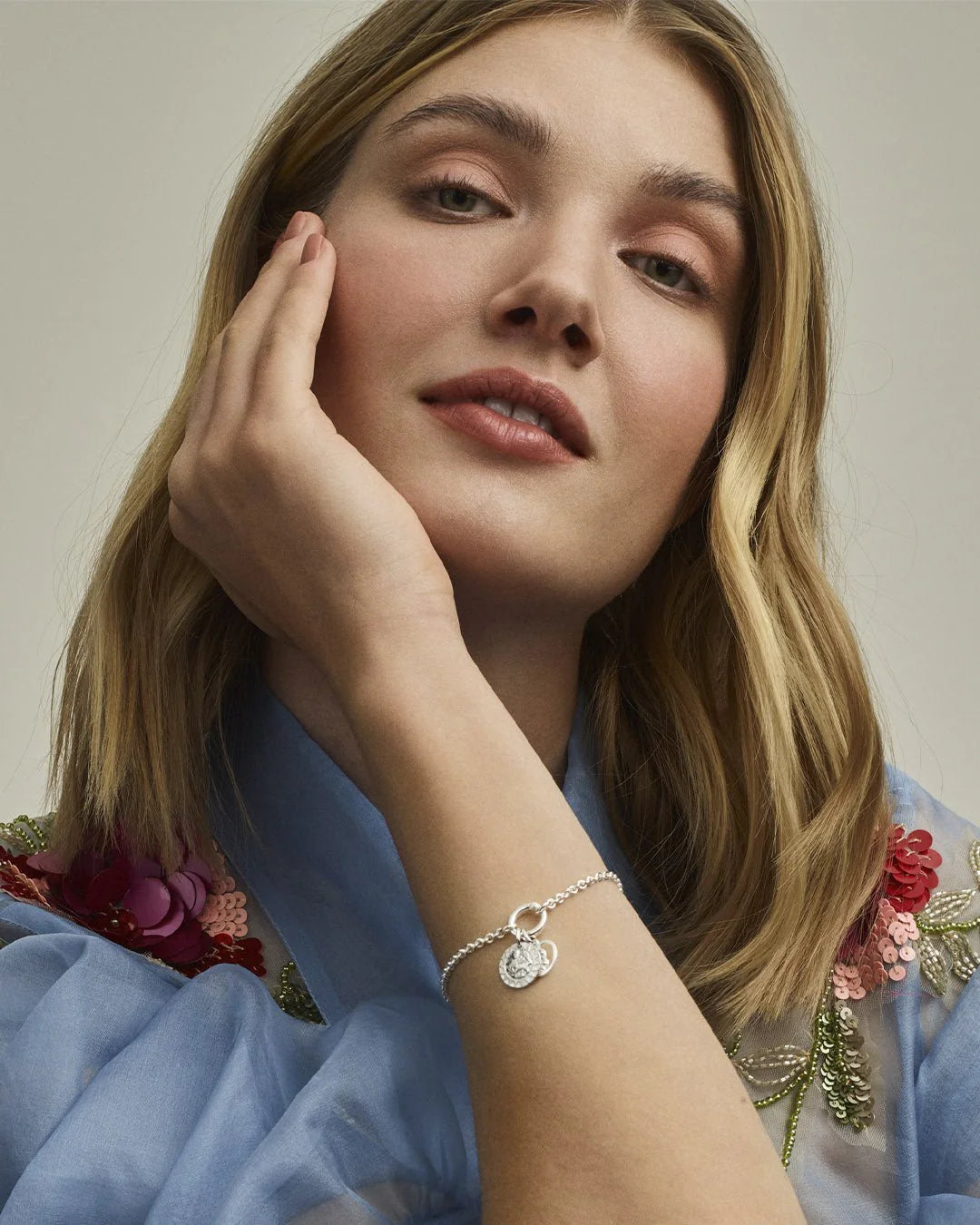 Amulet Mini Charm St. Johns Arms Bronze