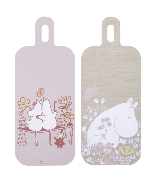 Moomin Chop & Serve Board Flower Field