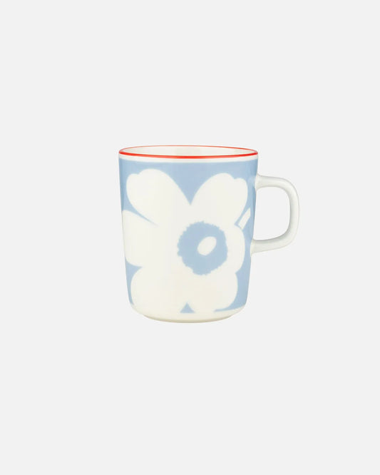 Unikko Mug | White, Blue, Orange, 2.5dl