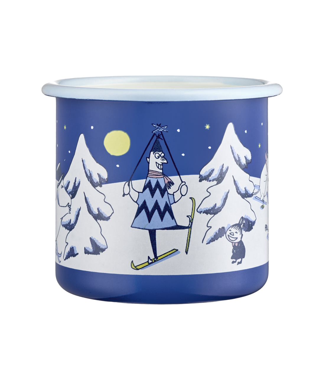 Moomin Starry Night Enamel Mug 370ml