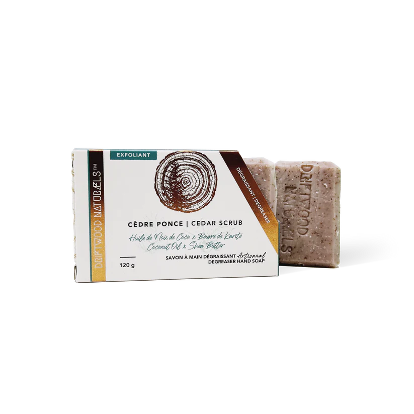 Cedar Scrub - Artisanal Degreasing Soap