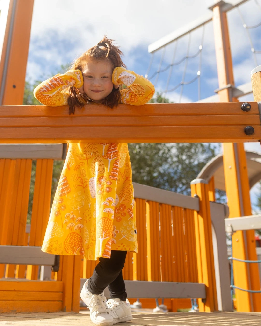 Sinna Dress, Park, Sun
