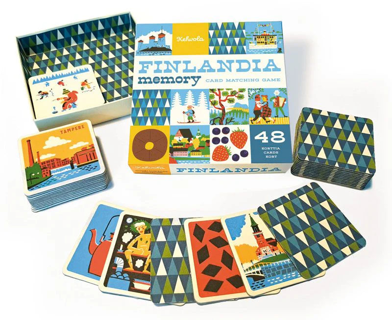 Finlandia Memory Game - Kehvola