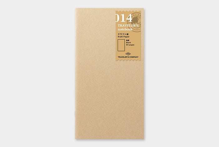 Traveler’s Notebook Refill Kraft Paper - Regular 014