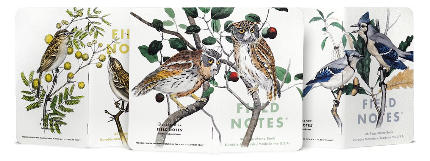 Field Notes - Birds and Trees of North America