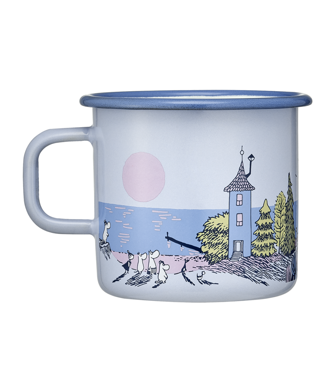 Moomin Enamel Mug Sunset - 550ml