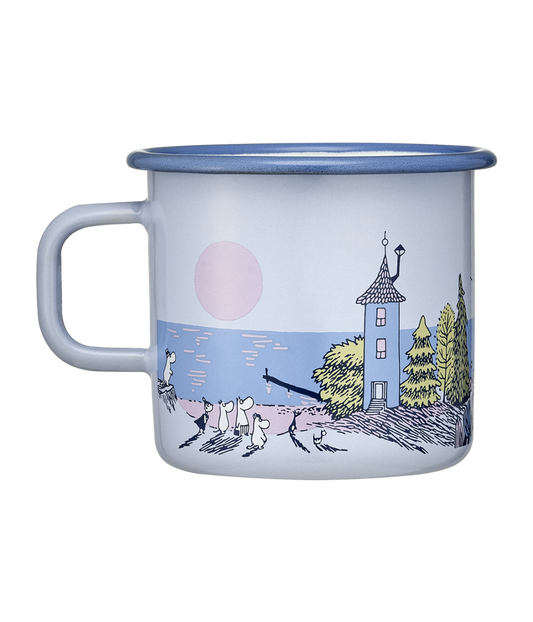 Moomin Enamel Mug Sunset - 550ml