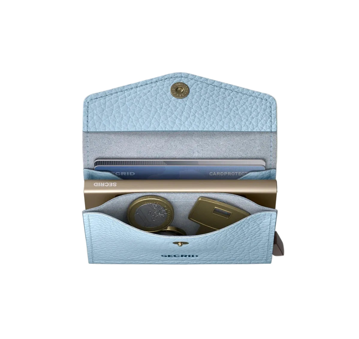Secrid Envelope Wallet - Pebble Ice Blue