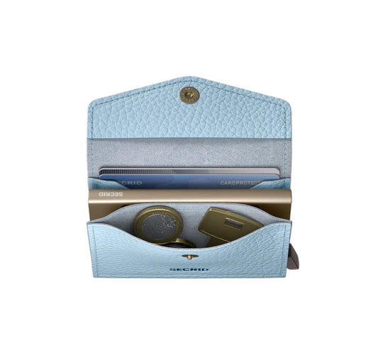 Secrid Envelope Wallet - Pebble Ice Blue