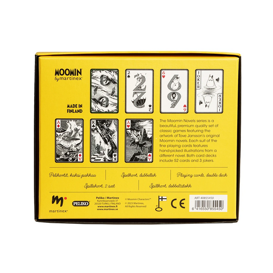Novels Moomin Playing Cards Double Deck