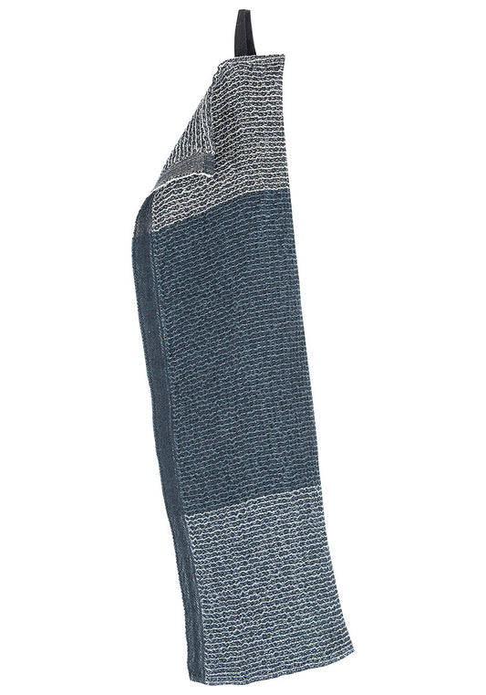 TERVA Hand Towel, Black Multi Grey