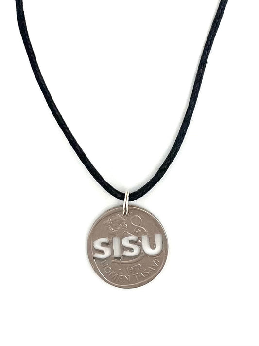 Sisu Necklace Finnish Markka Coin