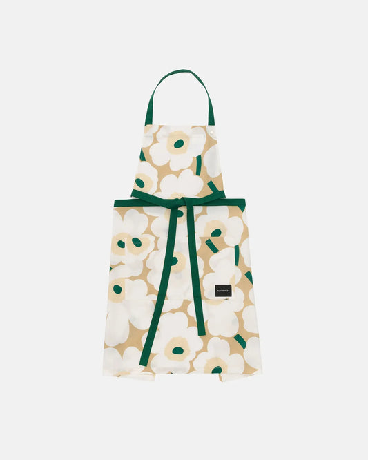 Unikko Apron | Hay, Emerald