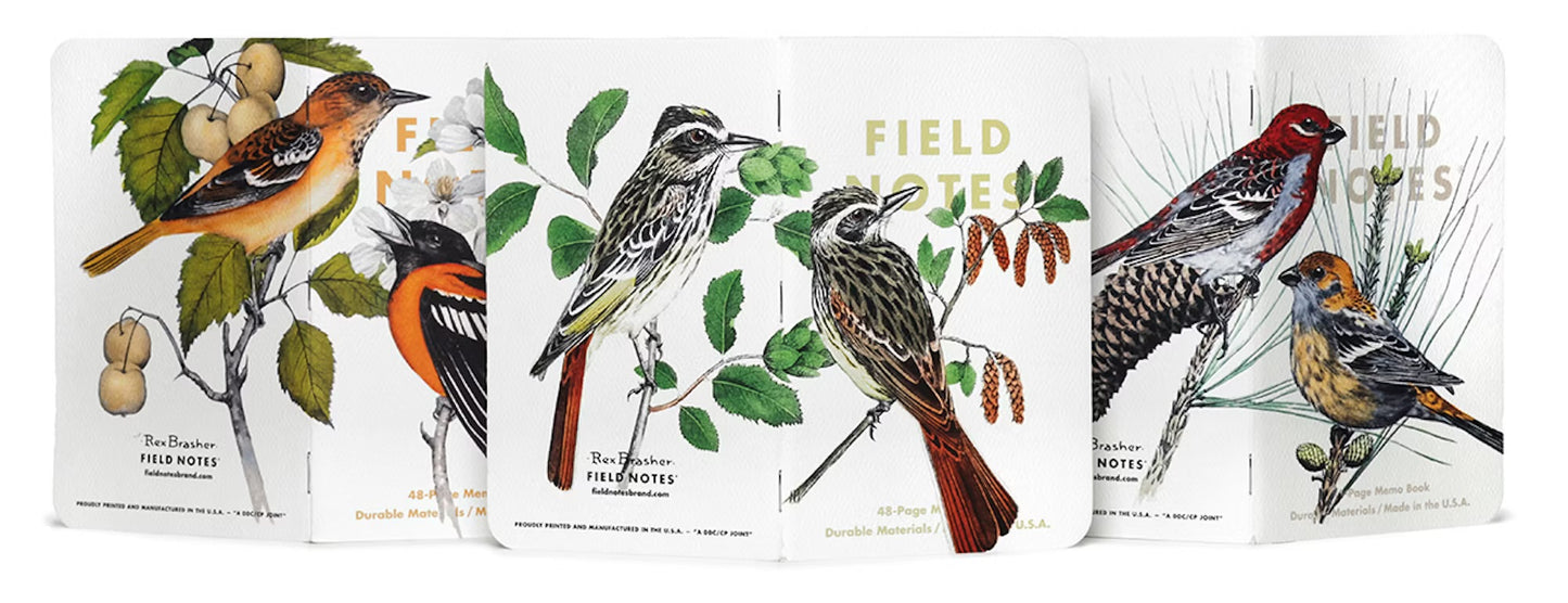 Field Notes - Birds and Trees of North America