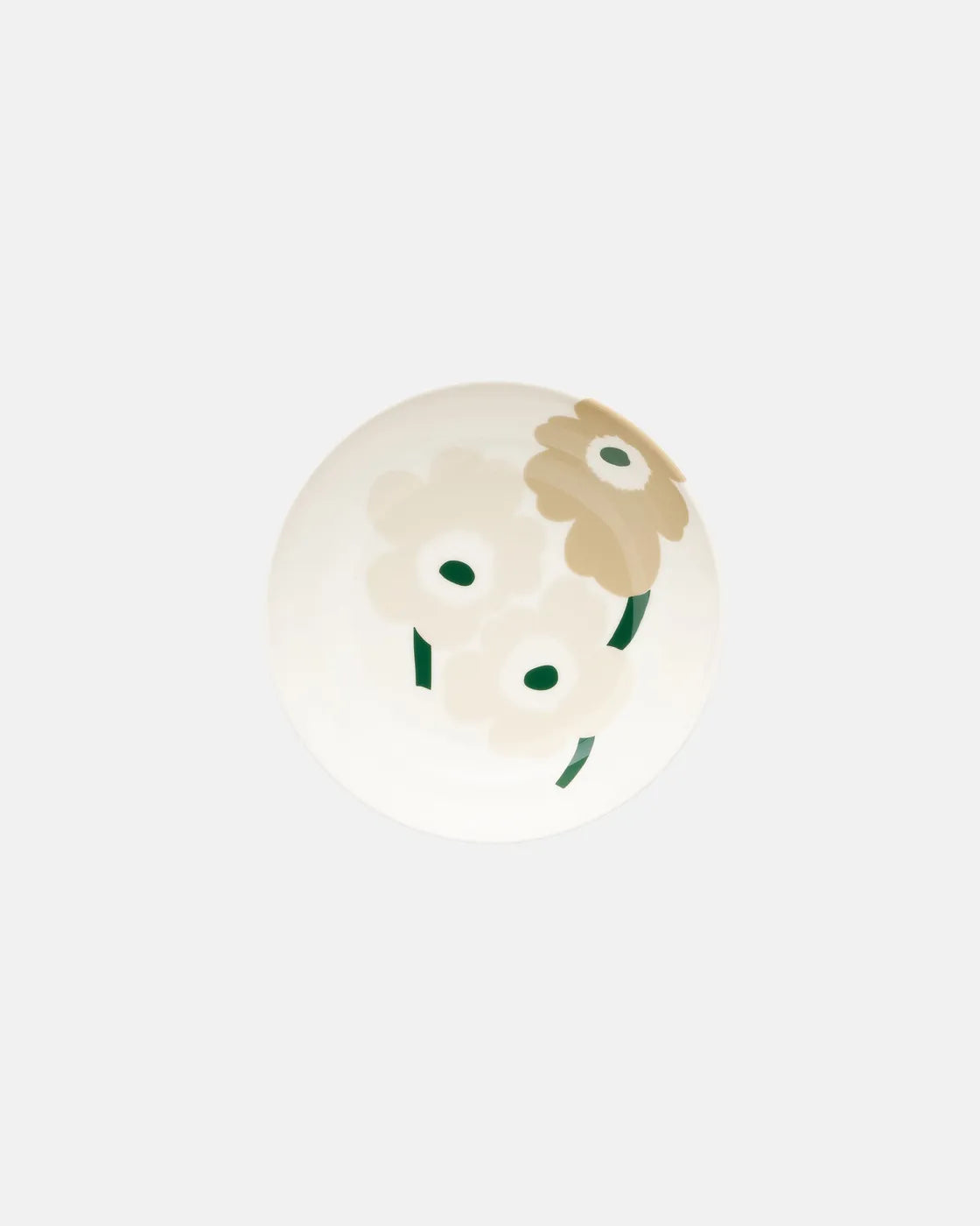 Oiva Unikko Deep Plate 16cm | Beige