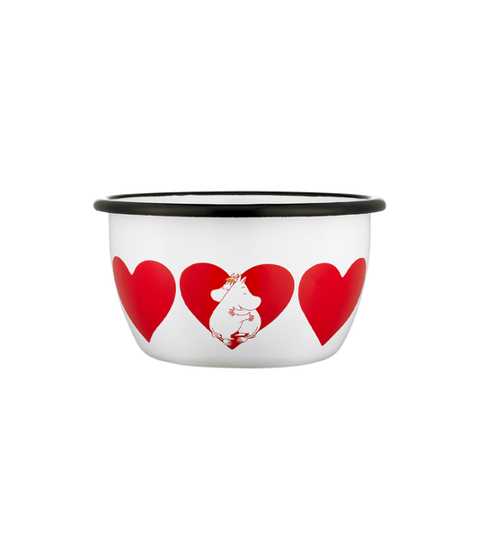 Moomin Enamel Bowl - Heart