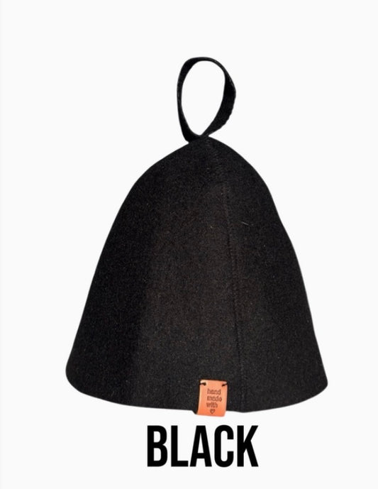 Sauna Hat Wool Felt - Unisex