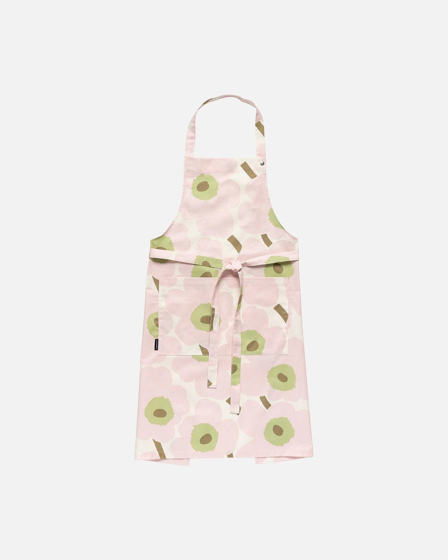 Pieni Unikko Apron - Pink/Green
