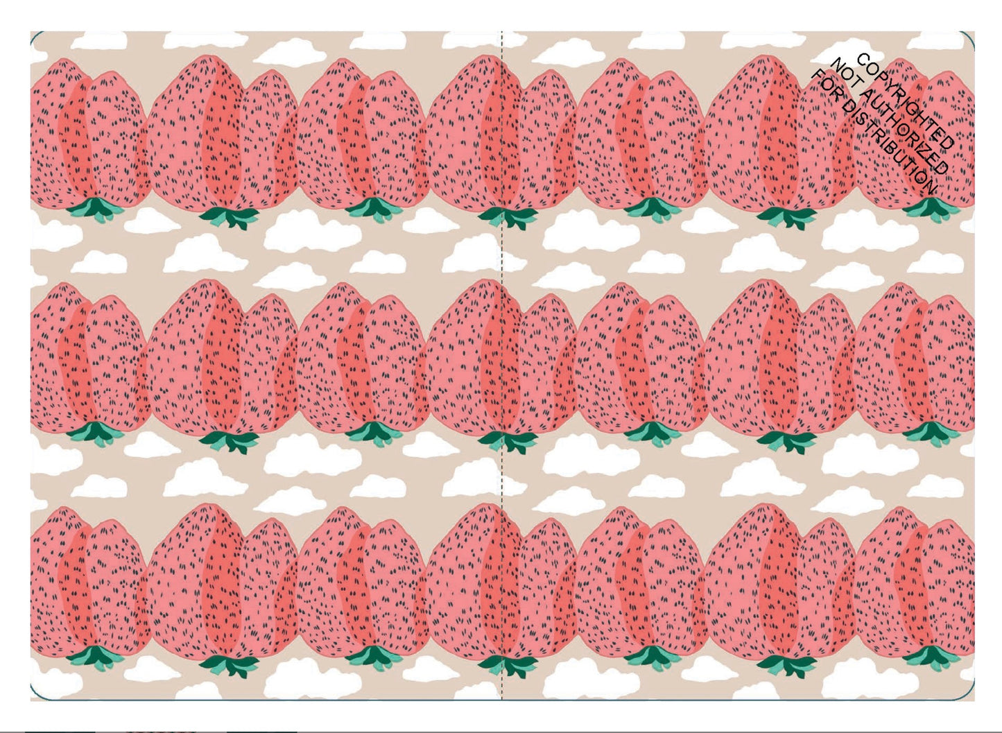 Marimekko Strawberry Notebook Collection