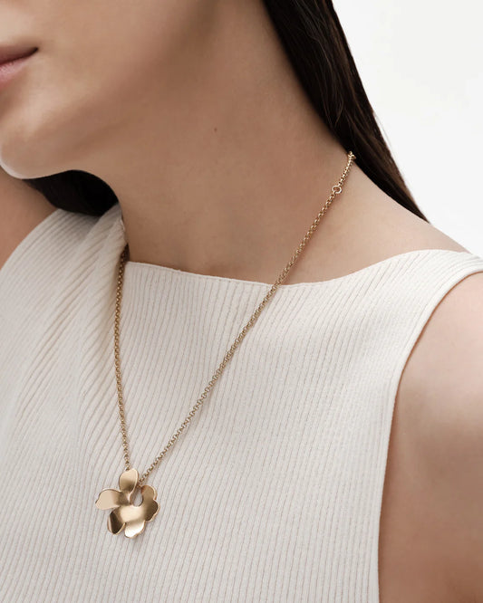 Kalevala x Marimekko Unikko Bronze Pendant Small