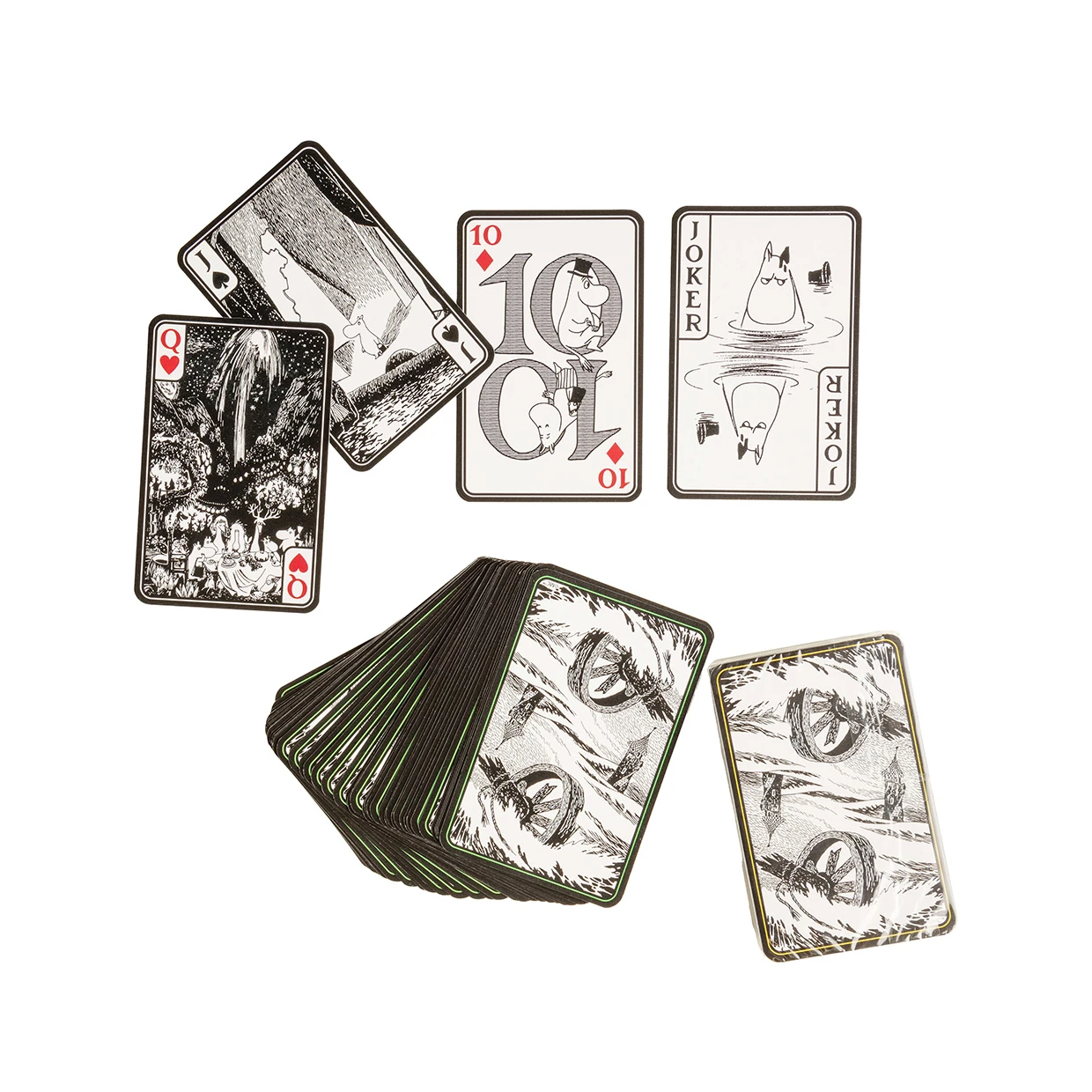 Novels Moomin Playing Cards Double Deck