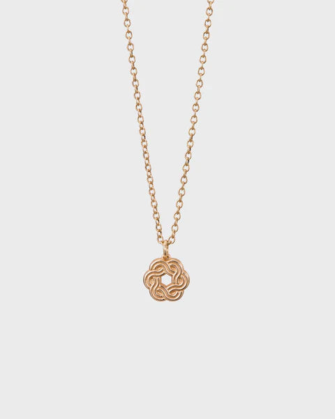 Maiden of the North bronze pendant