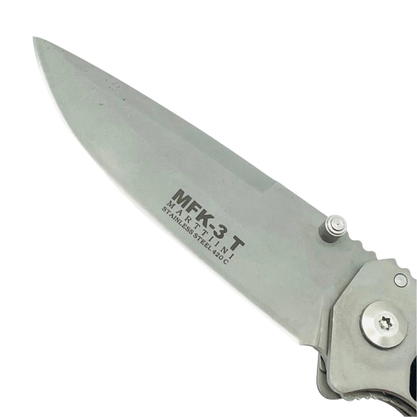 Large Folding Knife MFK-3T Stainless Steel