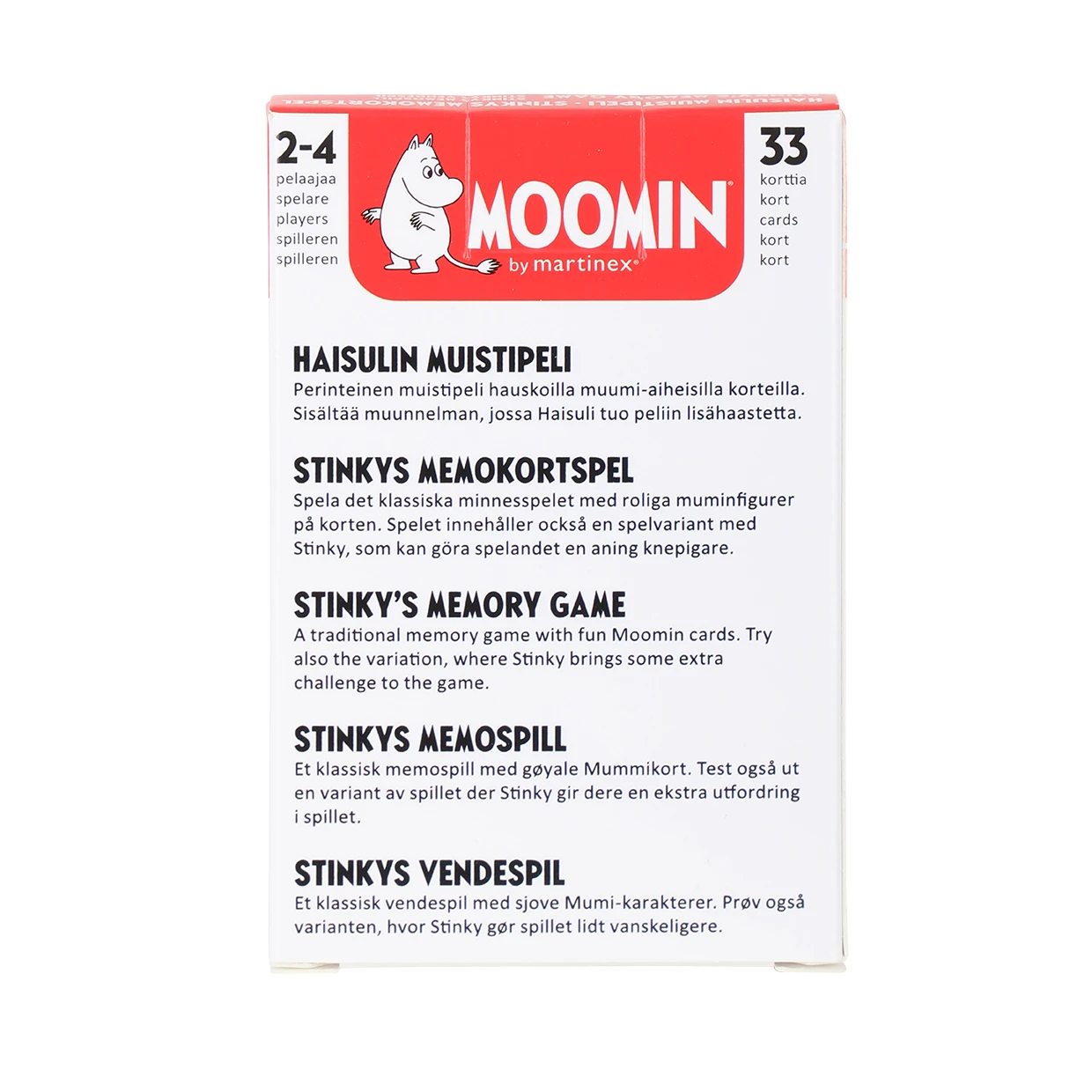 Moomin Card Games