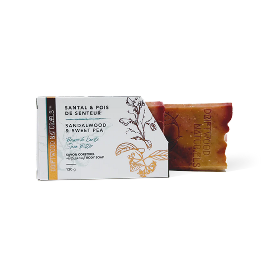 Sandalwood & Sweet Pea - Artisanal Body Soap